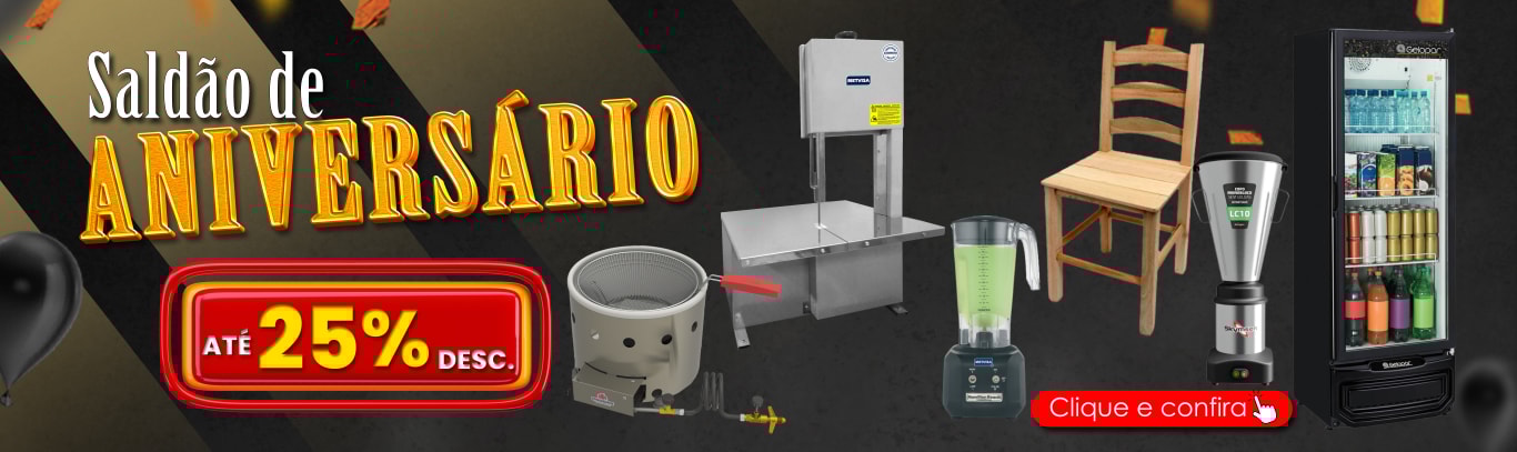 Promoção de Aniversário Hiper Equipamentos