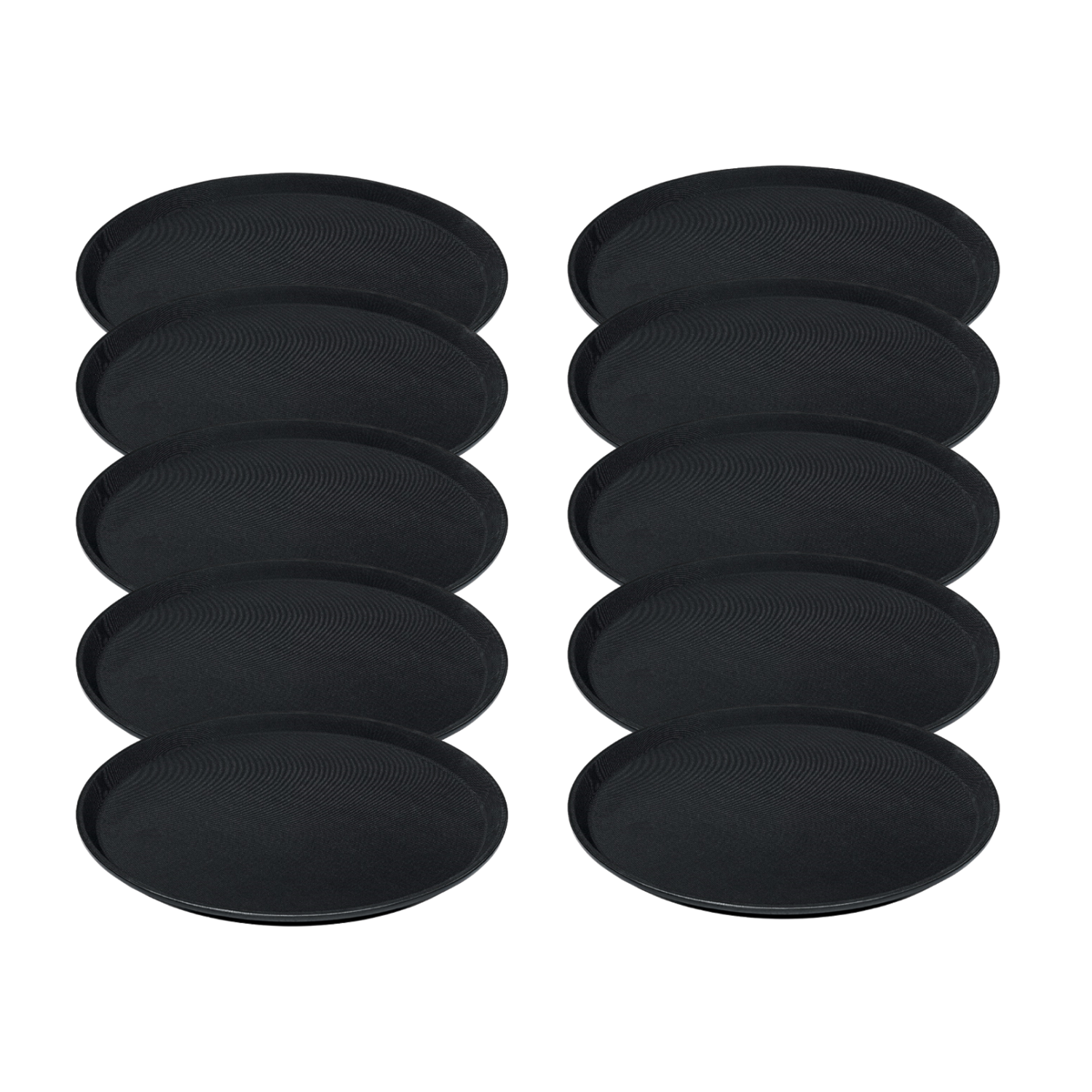 10 Und Bandeja Garçom Antiderrapante 40cm Profissional Hercules – Ideal para Bar e Restaurante