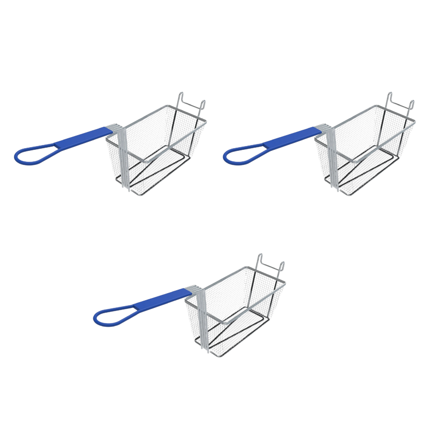 3 Cestos da Fritadeira Metvisa 3 Litros (eletrica/gás) FE3 e FG3 - CET022