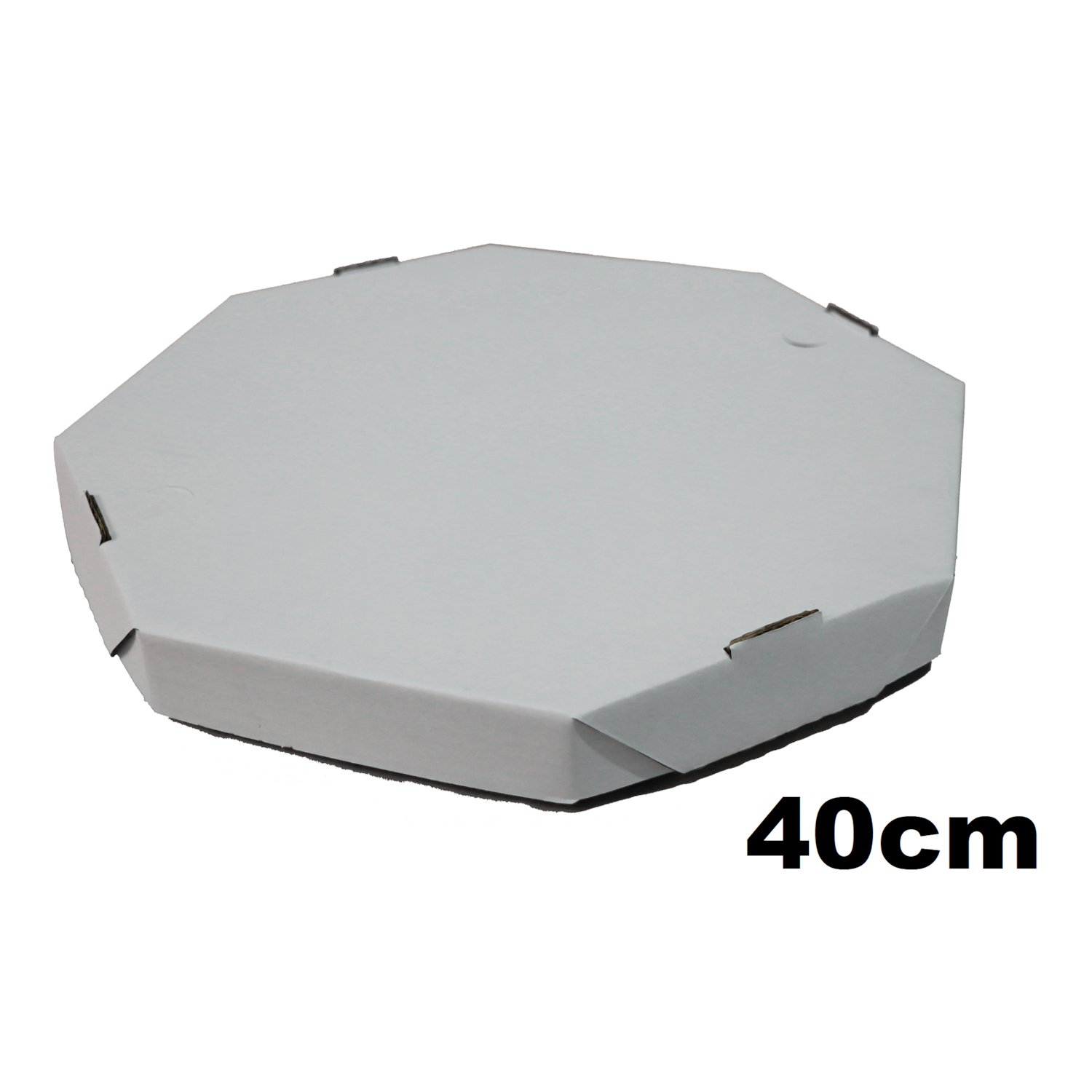 50und Caixa de Pizza 40 cm Oitavada Branca Caixa Delivery