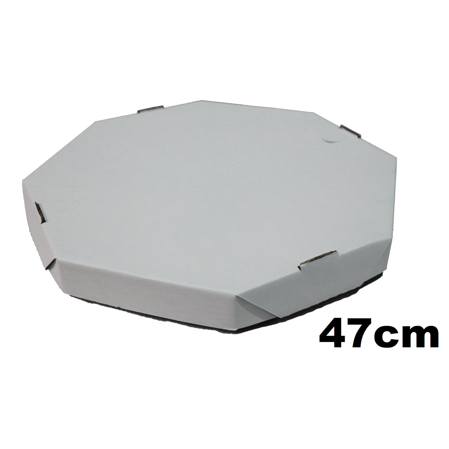 50und Caixa de Pizza 57 cm Oitavada Branca Caixa Delivery