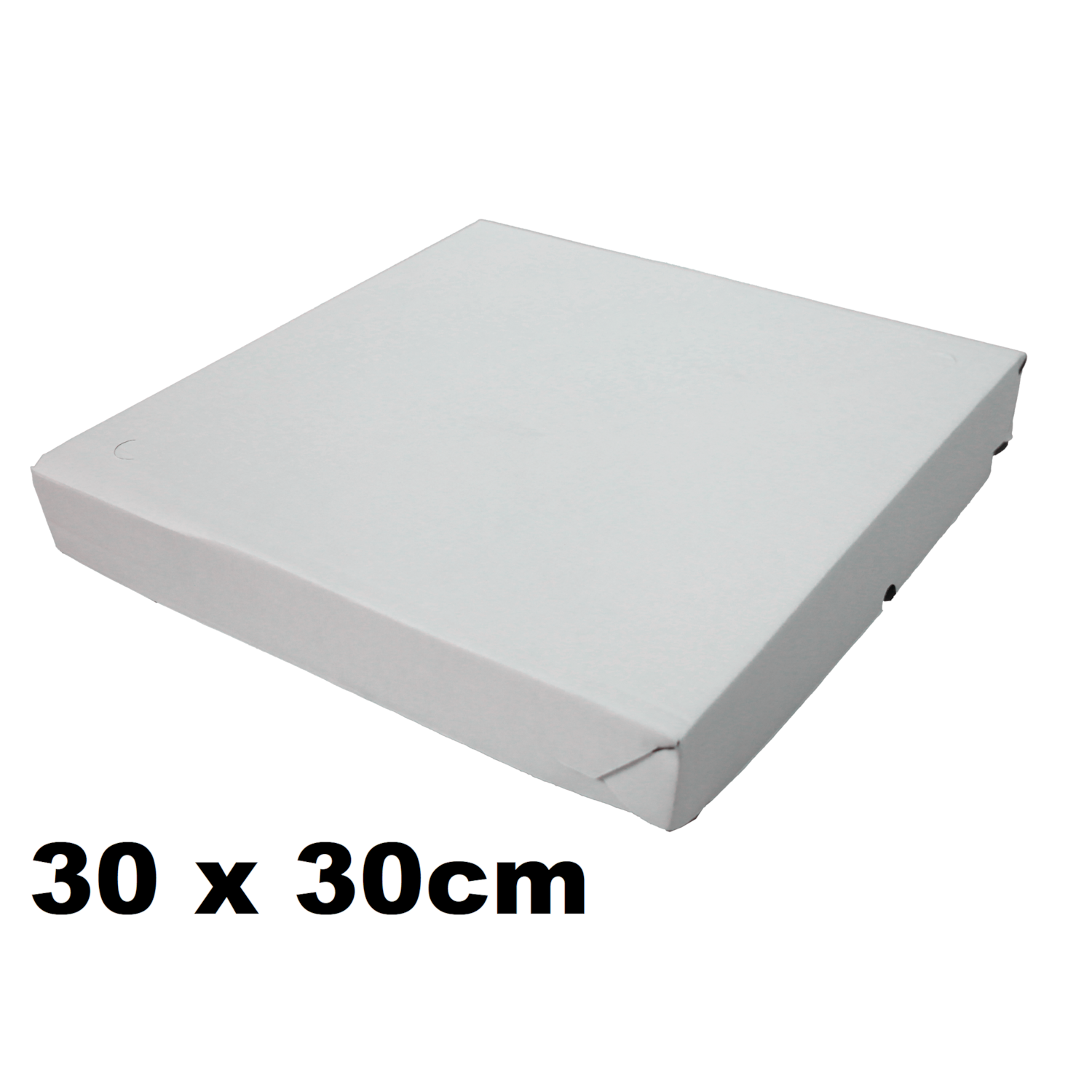 50und Caixa para Doces e Salgados 30cm Quadrada Branca Caixa Delivery