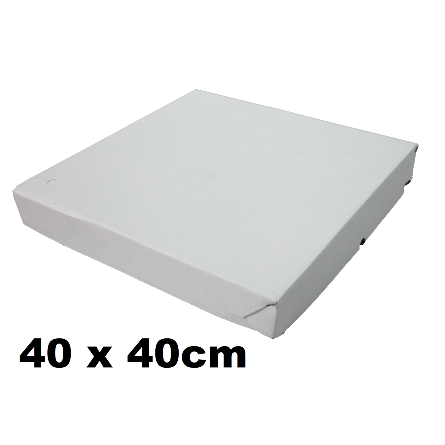 50und Caixa para Doces e Salgados 40cm Quadrada Branca Caixa Delivery