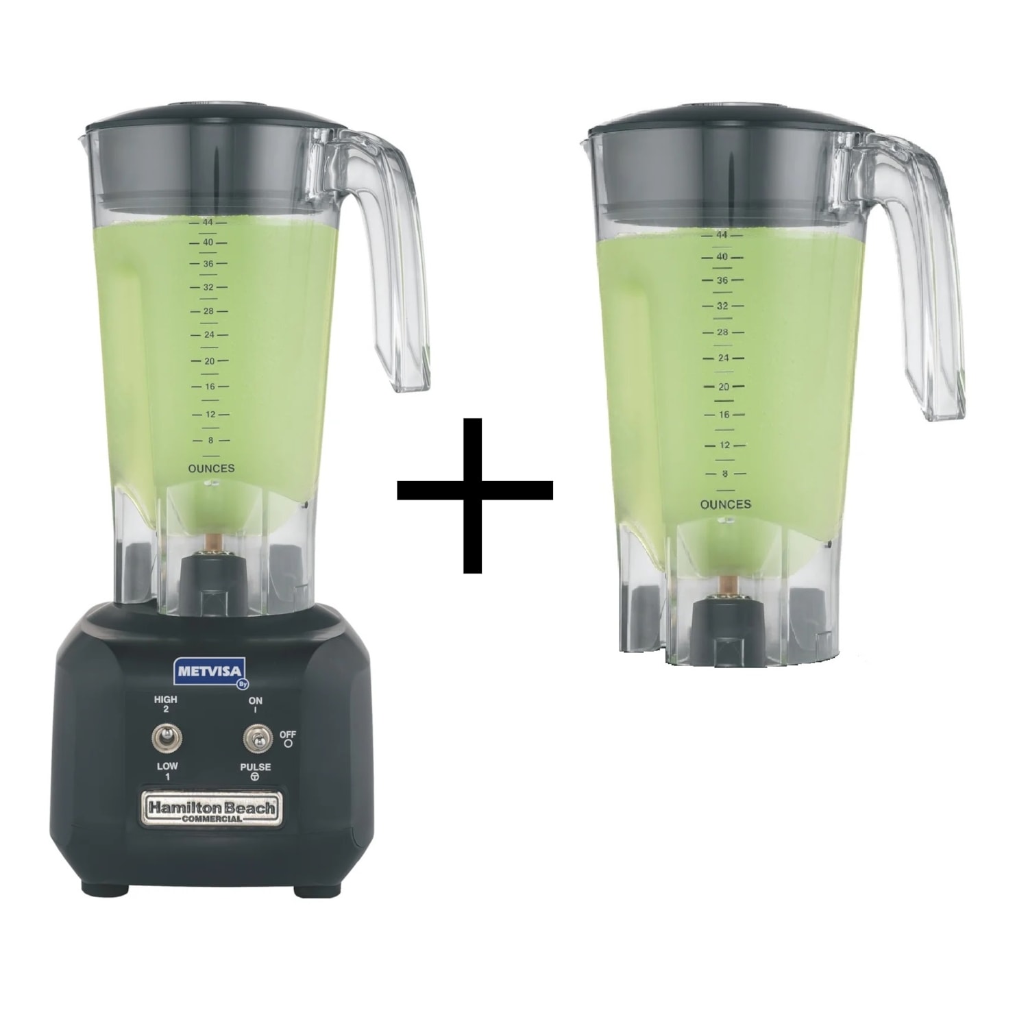 Blender Hamilton Beach 1,25 Litros RIO 17.000Rpm Alta Rotação + Copo Extra (RIO+CJT483)