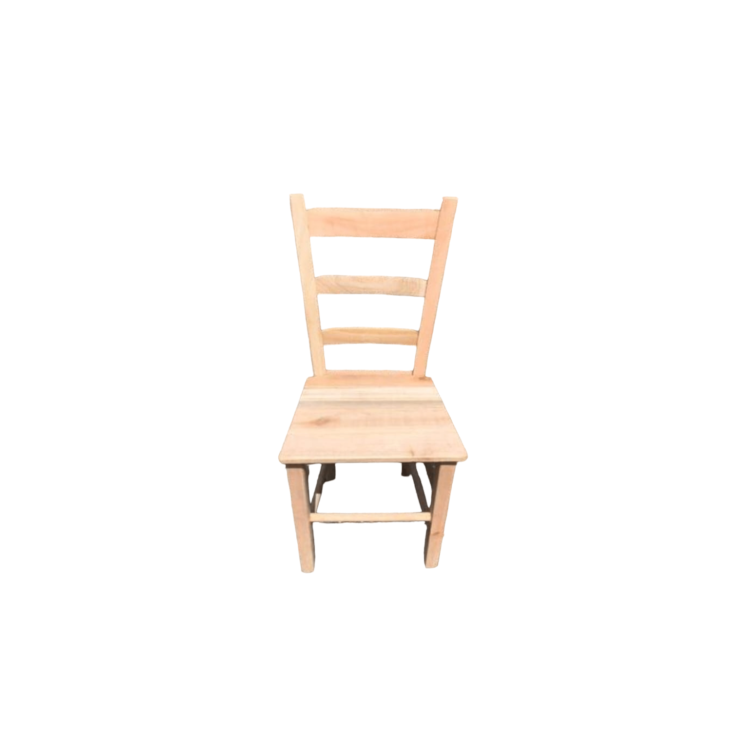 Cadeira Rústica Quadrada de Madeira em Verniz – altur. 95 cm (VCTT-A3-VE)