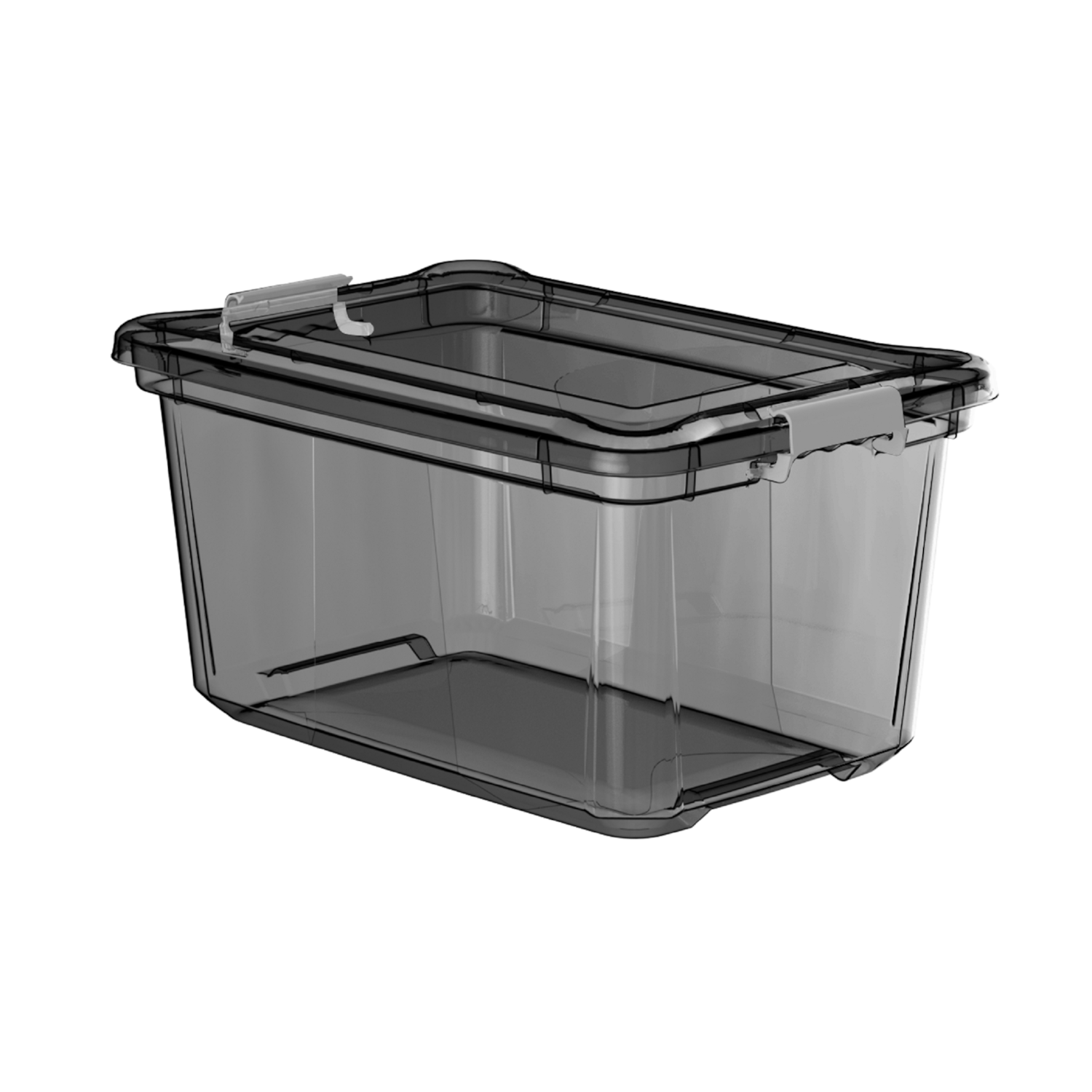 Caixa Organizadora 50 Litros Plástica Preta Livre BPA Plasvale