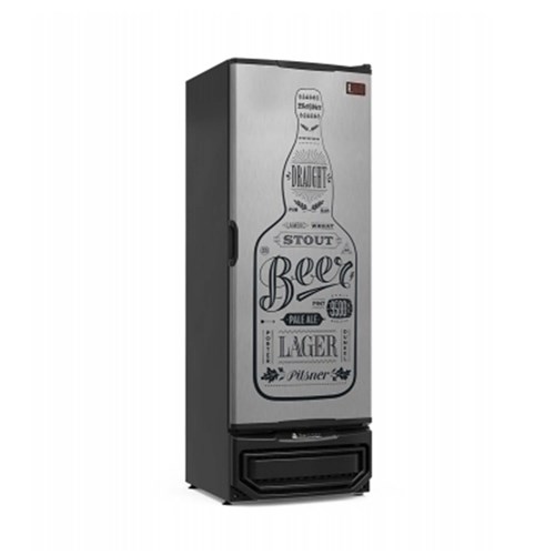 Cervejeira Gelopar 410 Litros Cinza Beer Porta Cega (GRBA-400 GW)