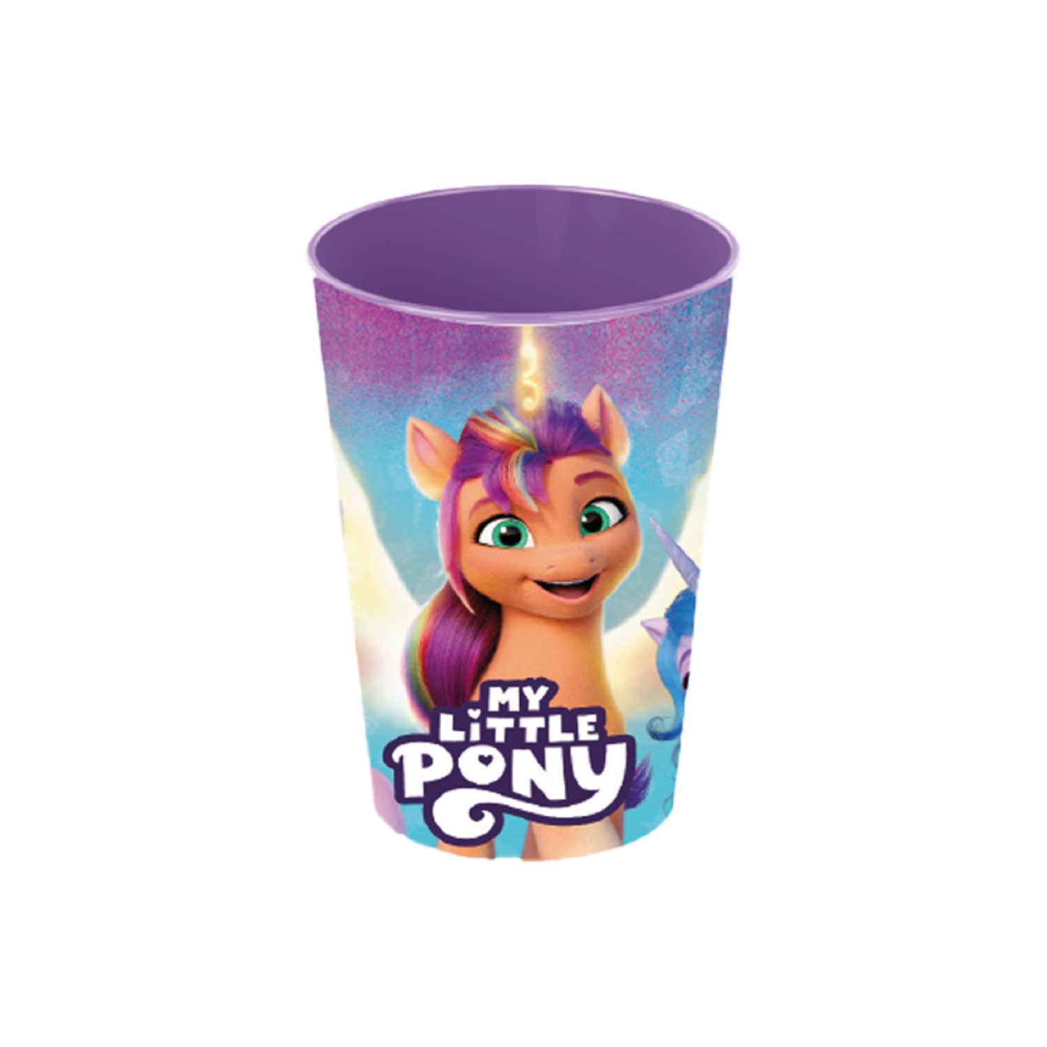 Copo Plástico My Little Pony Plástico 320ml Livre BPA Plasvale