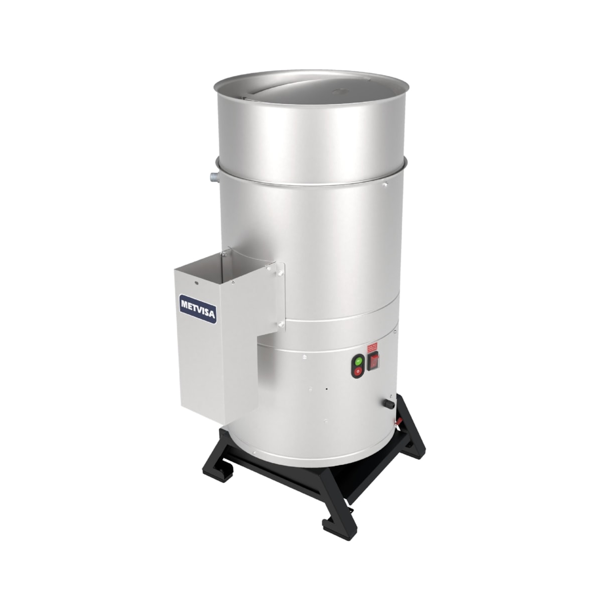 Descascador de Alho Industrial Metvisa 10Kg em Inox 0,5CV DA10