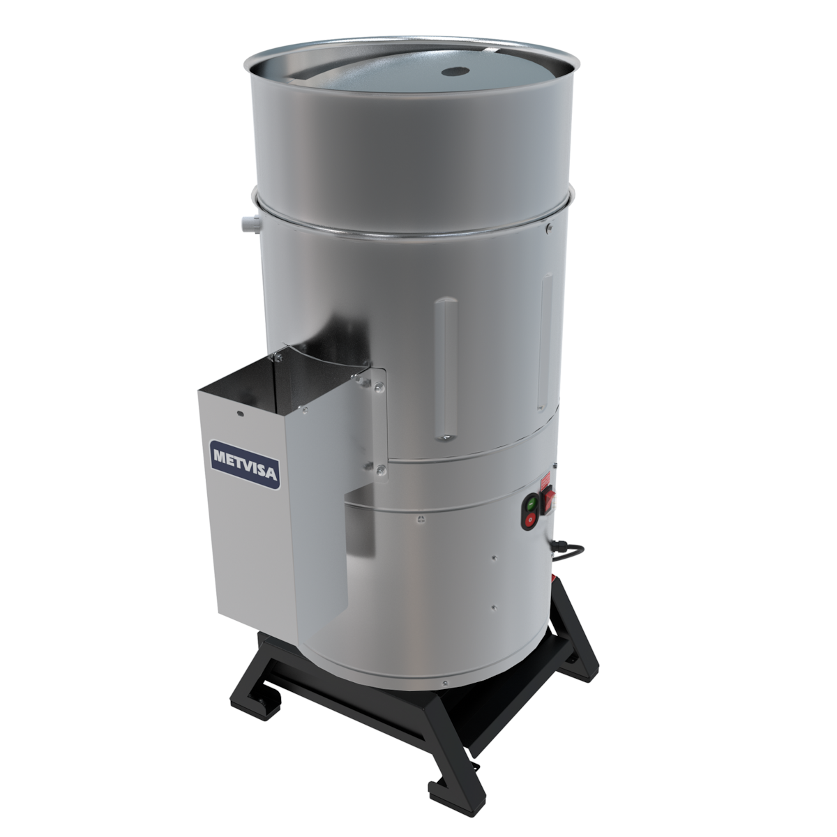 Descascador de Alho Industrial Metvisa 6Kg em Inox DA6