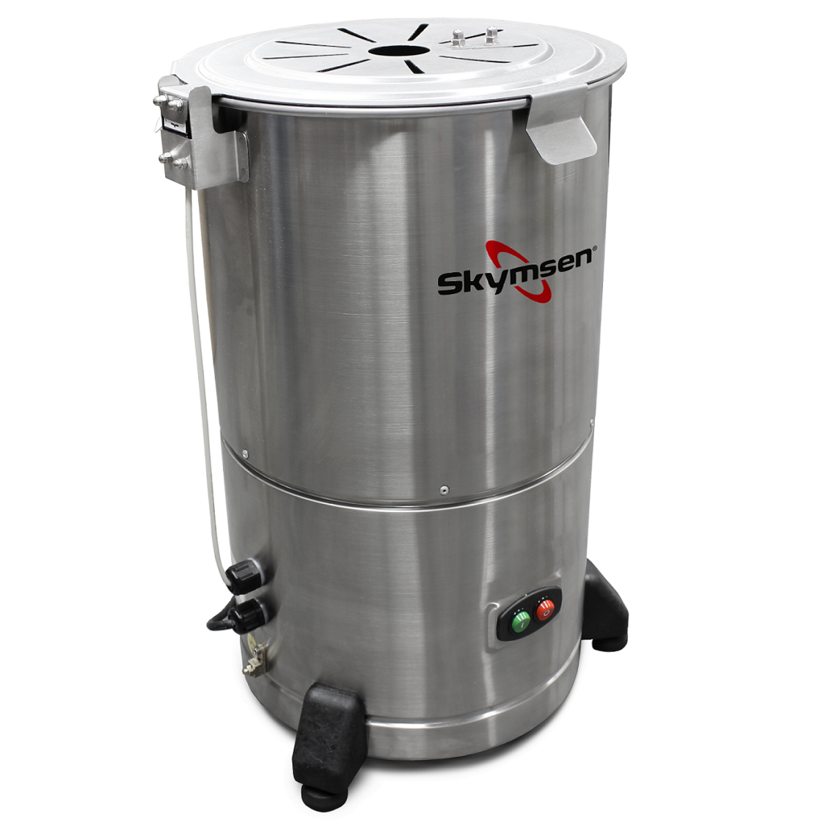 Descascador de Batata Industrial Skymsen  6 Kg em Inox 0,5CV DB-06