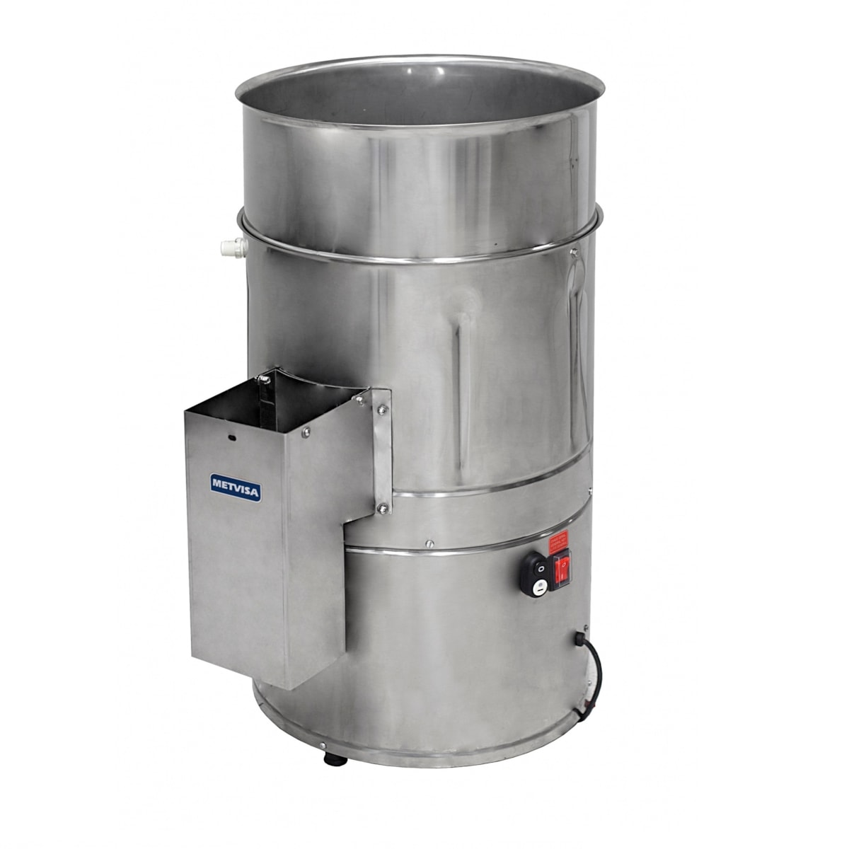 Descascador De Cebola Industrial Metvisa 10Kg em Inox 0,5CV Dc10