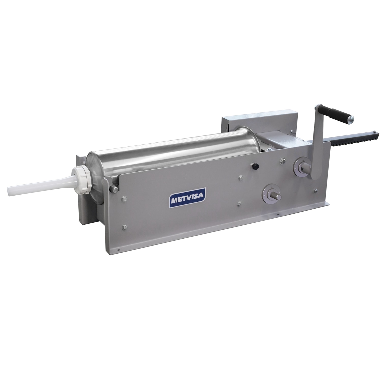 Ensacadeira Canhão de Encher Linguiça Metvisa 10KG Bojo em Inox El10