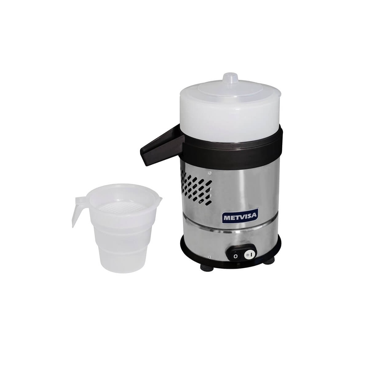 Espremedor Industrial Extrator Suco de Laranja e Limão Metvisa 0,25CV Gabinete em Inox ESP