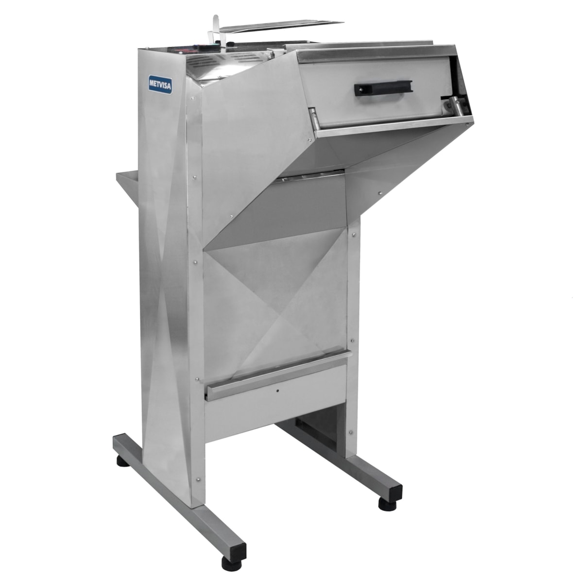 Fatiadeira de Pão Industrial Metvisa Inox 12mm 0,5CV FP12