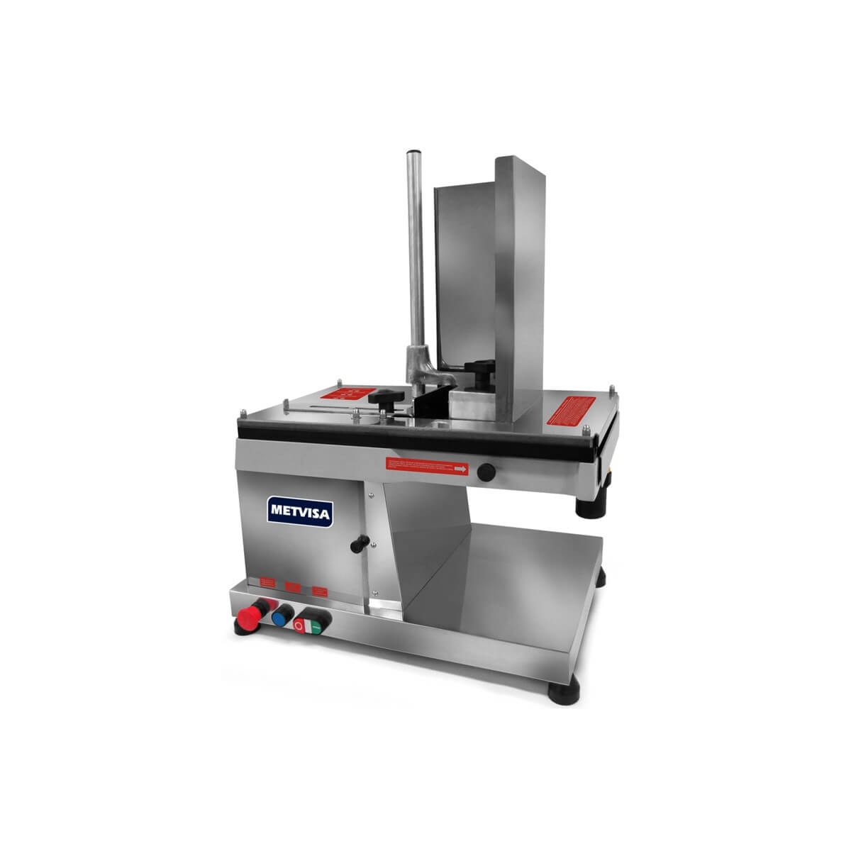 Fatiador De Frios Automatico Metvisa Disco 300mm Horizontal 0,5CV em Inox Cfh300