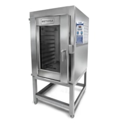 Forno Turbo Eletrico 10 Esteiras - Interno Inox - Metvisa - Fte300i Trifasico Forno Turbo Eletrico 10 Esteiras - Interno Inox - Metvisa - Fte300i Trifasico