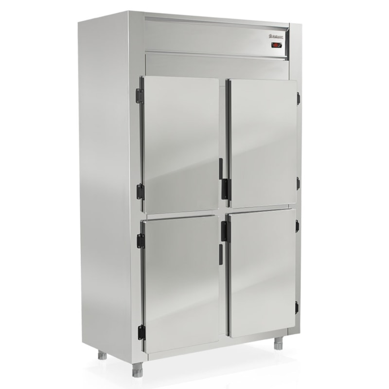 Geladeira Industrial 4 Portas Gelopar Revestimento em Aço Inox (GREP4