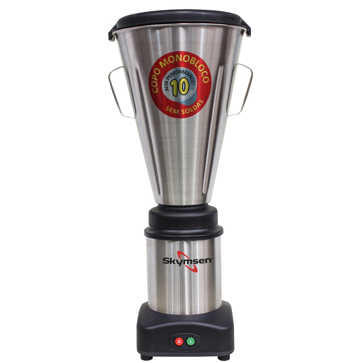 Liquidificador Industrial 10 Litros Skymsen 0,5CV Monobloco em Inox Super - LS-10MB 2