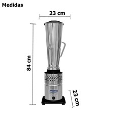 Liquidificador Industrial 10 Litrosinox - Lql10 - Metvisa