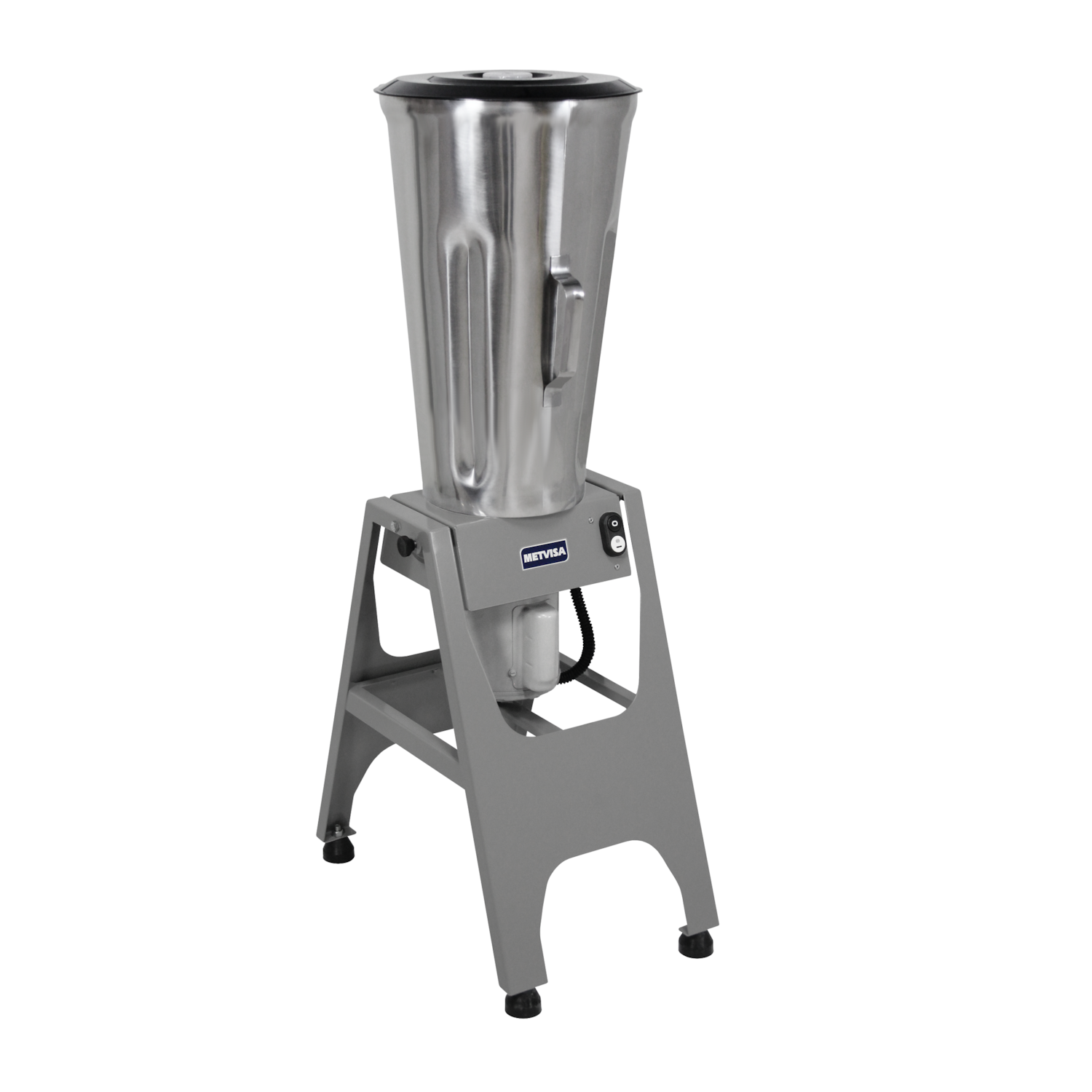 Liquidificador Industrial 19 Litros Metvisa Basculante 1CV Cavalete em Inox 220V - LQBI19
