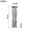 Liquidificador Industrial 8 Litros Metvisa 0,75 CV Baixa Rotação Copo Inox Base Aluminio - LQ8