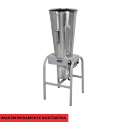 Liquidificador Industrial Basculante 19 L Inox Metvisa - LQL19 - Ponta de Estoque Liquidificador Industrial Basculante 19 L Inox Metvisa - LQL19 - Ponta de Estoque