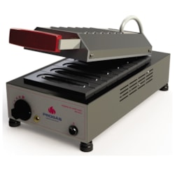Máquina de Crepe Suíço (Crepeira) Eletrica 6 Cavidades Progas - PRK-06 220V Máquina de Crepe Suíço (Crepeira) Eletrica 6 Cavidades Progas - PRK-06 220V