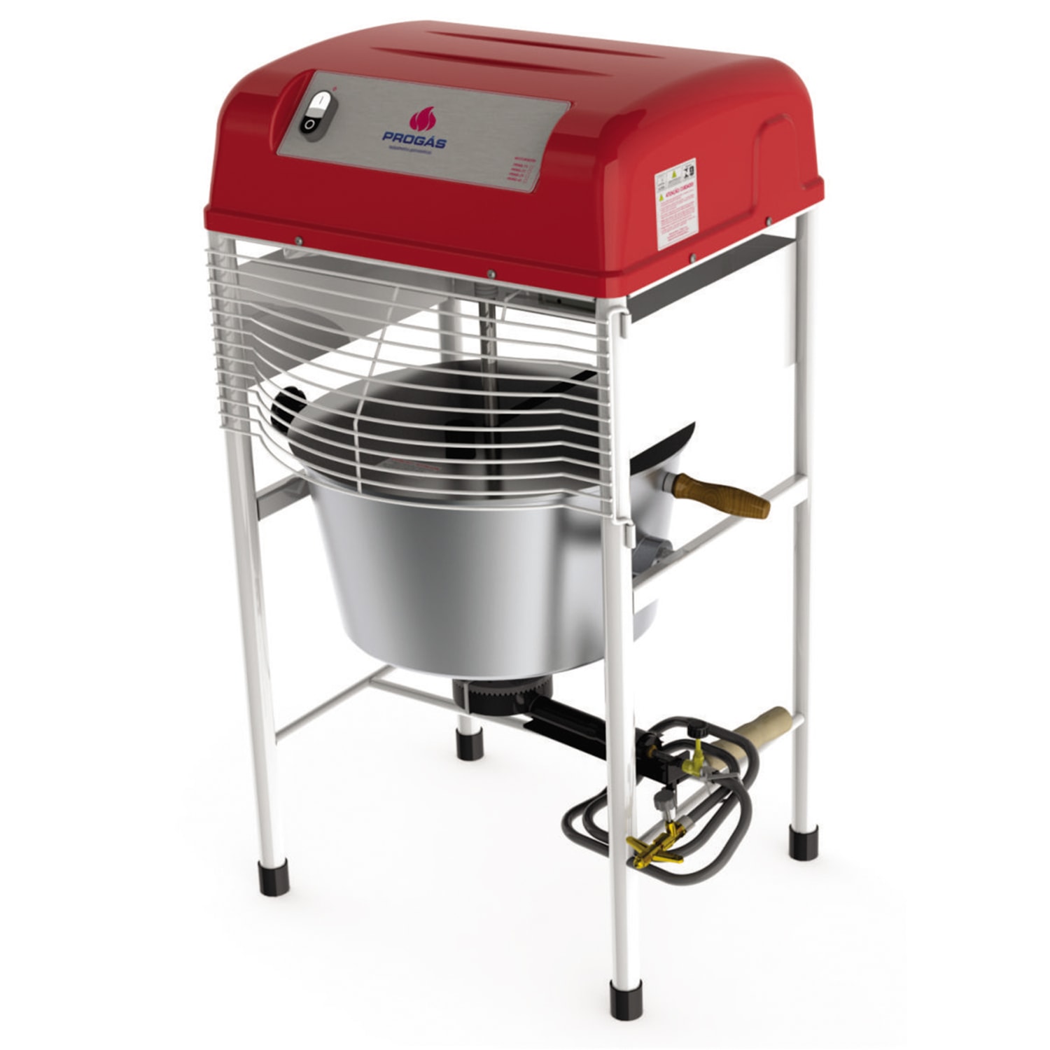 Misturador Misturela 22 Litros The Mix a gás Motor 1/4CV Progas - PRMQ-22 Bivolt