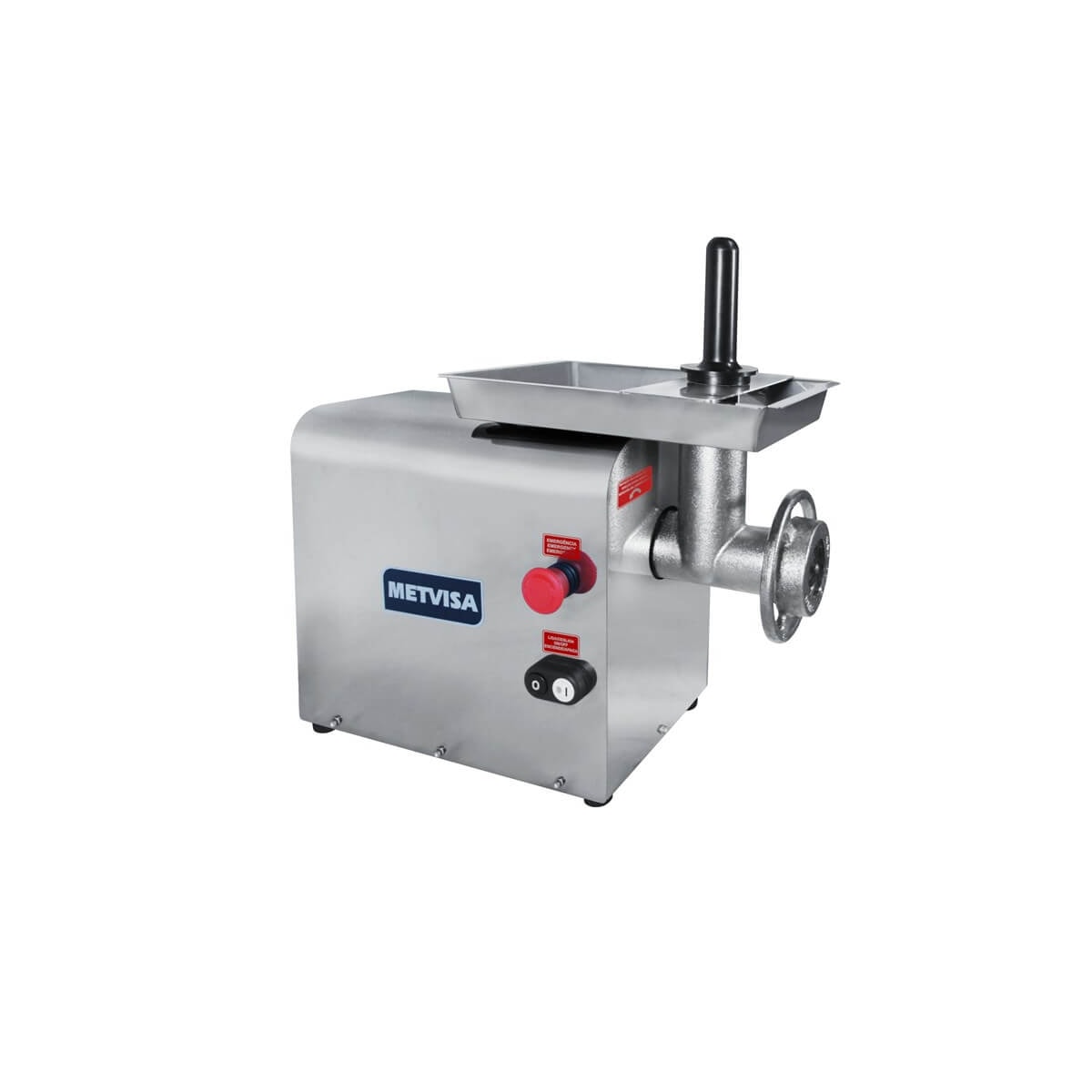 Moedor De Carne Boca 8 Estanho Metvisa Motor 0,3CV PCL8