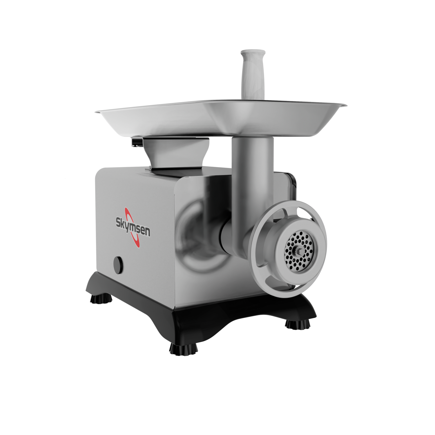 Moedor de Carne Boca 8 Skymsen Gabinete Inox 0,5CV 3 Funis PS8