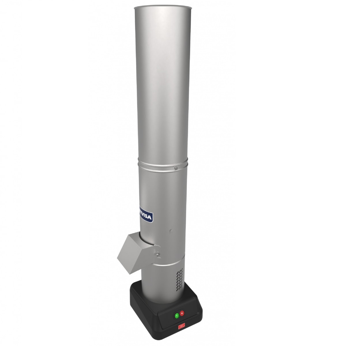 Moinho de Pão para Farinha de Rosca Metvisa 3/4CV Gabinete em Inox MPS