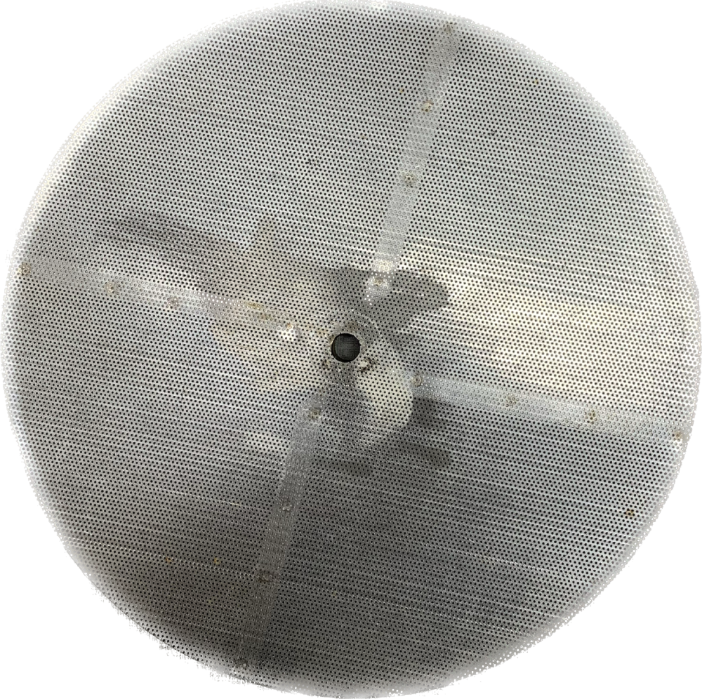 Peneira 0,8mm para Despolpadeira 20 Litros DG20 Metvisa PIA018
