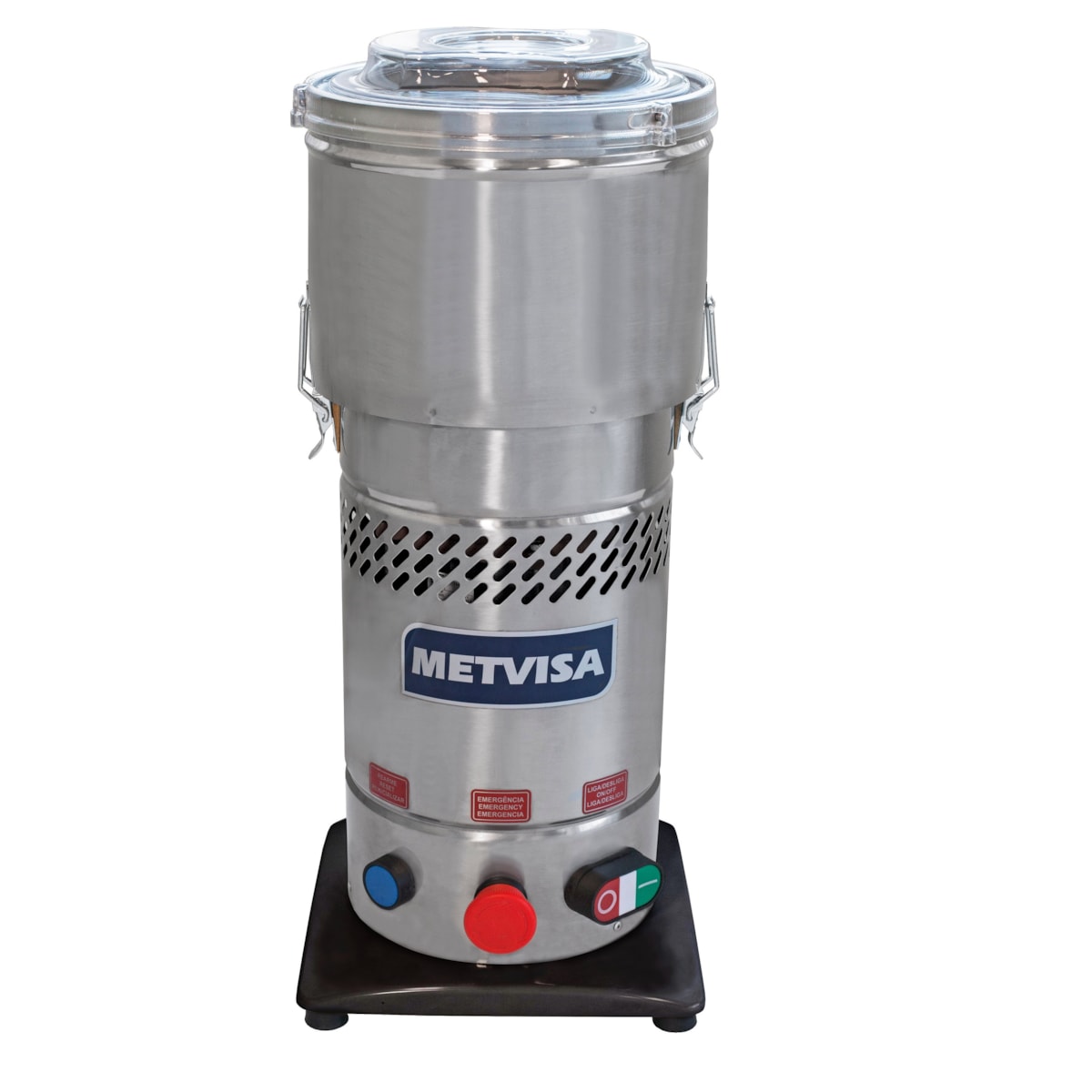 Processador de Alimento Industrial Cutter Metvisa 6 litros em Inox 0,75CV CUT6