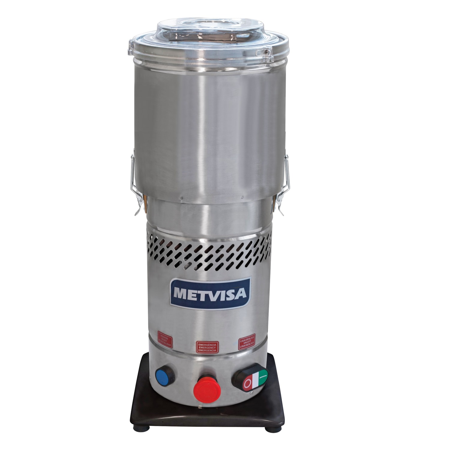 Processador de Alimento Industrial Cutter Metvisa 8 litros em Inox 1CV CUT8