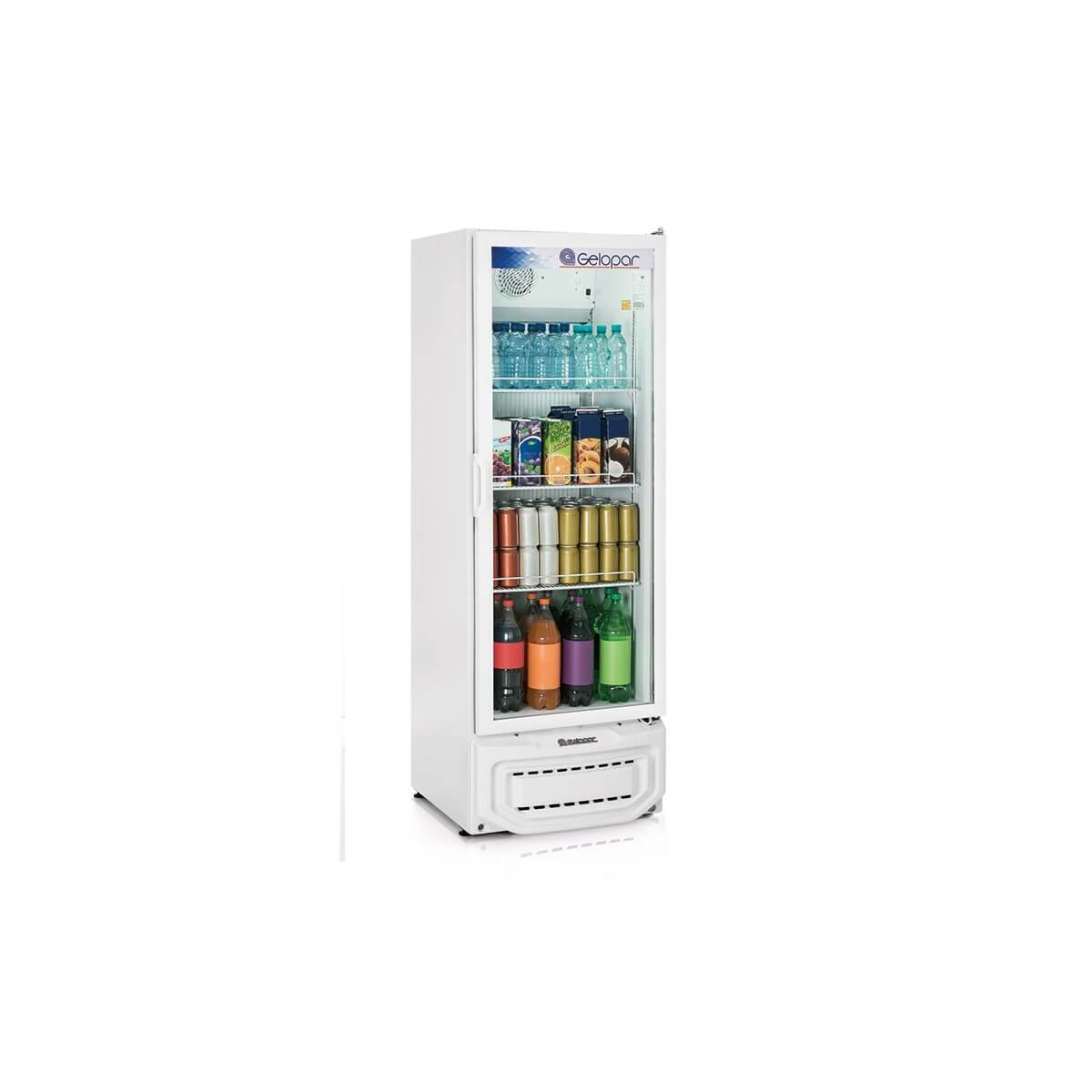Refrigerador Vertical Gelopar 414 Litros Porta de Vidro Expositor Branca  (GPTU-40 BR)