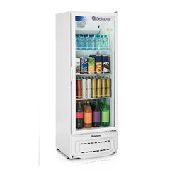 Refrigerador Vertical Gelopar 414 Litros Porta de Vidro Expositor Branca  (GPTU-40 BR)