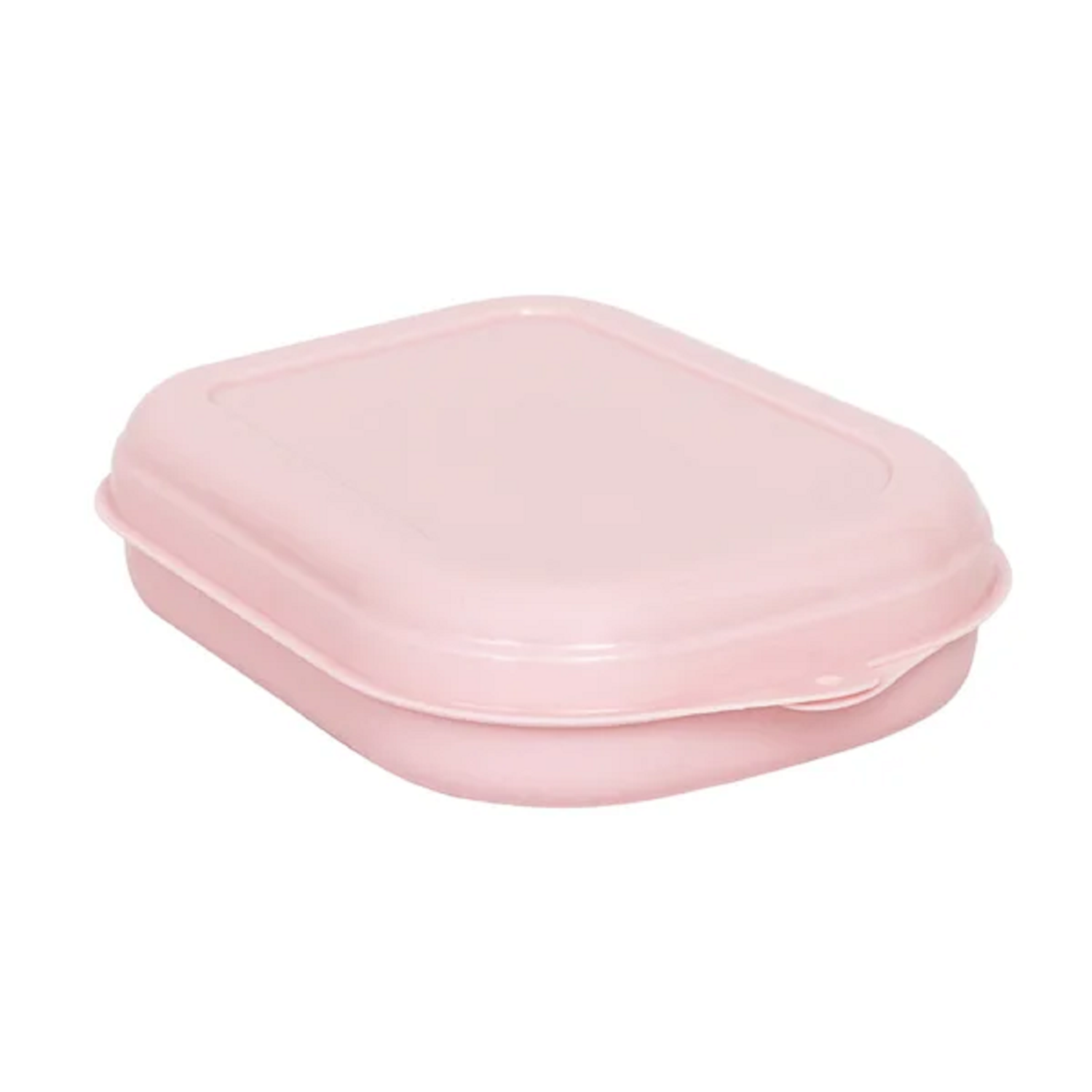 Sanduicheira Porta Lanche Plástica Rosa Plasvale