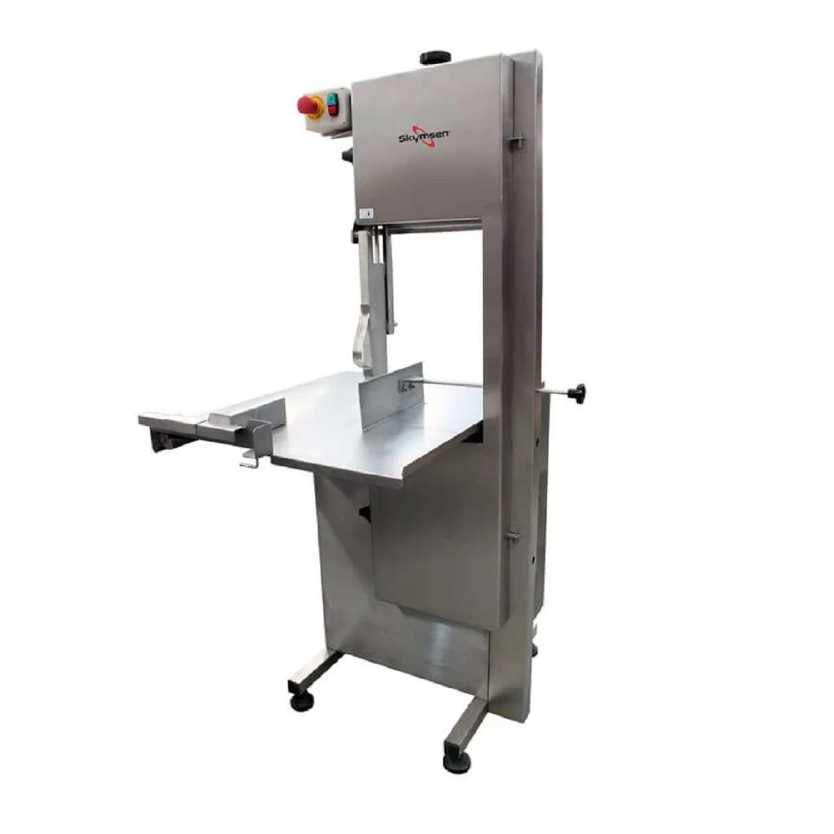 Serra Fita para Carne Industrial Skymsen Lâmina 2,82 m Motor 2 CV com Estrutura em Aço Inox – SL-282