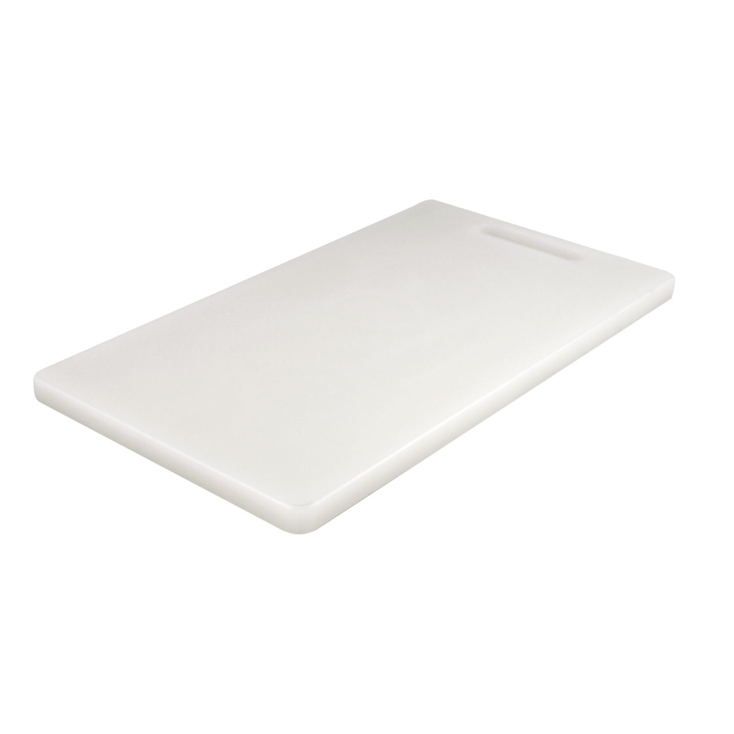 Tábua de Corte de Carne Grossa 1cm Branca 36x25cm Livre BPA Plasvale